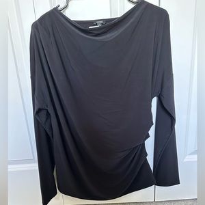 Black Long Sleeve Top